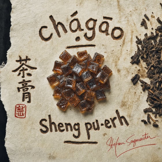 Raw Pu-erh Paste