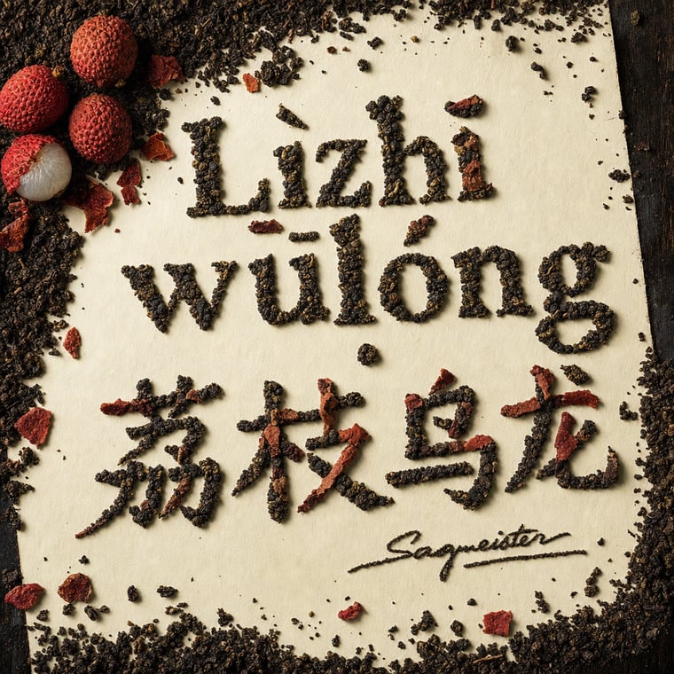 The design — Lychee Oolong