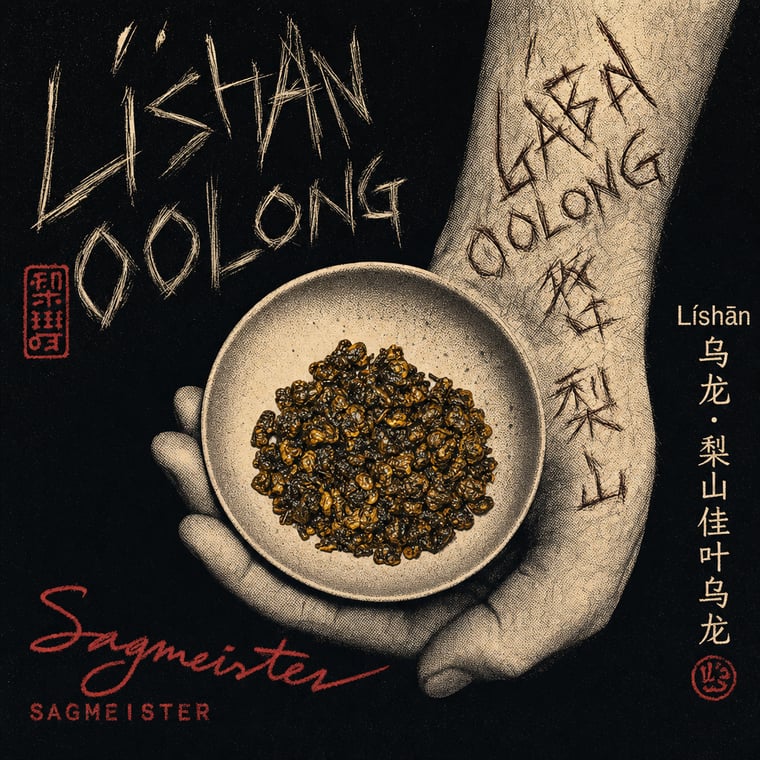 The design — Lishan GABA Oolong